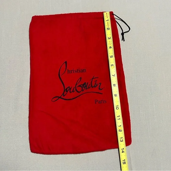 Christian Louboutin Red Logo Dust Bag – Shoe/Accessory Storage - Picture 3 of 8